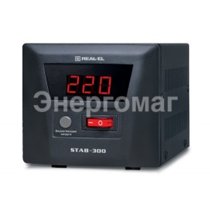 Стабилизатор напряжения REAL-EL STAB-300 для котла